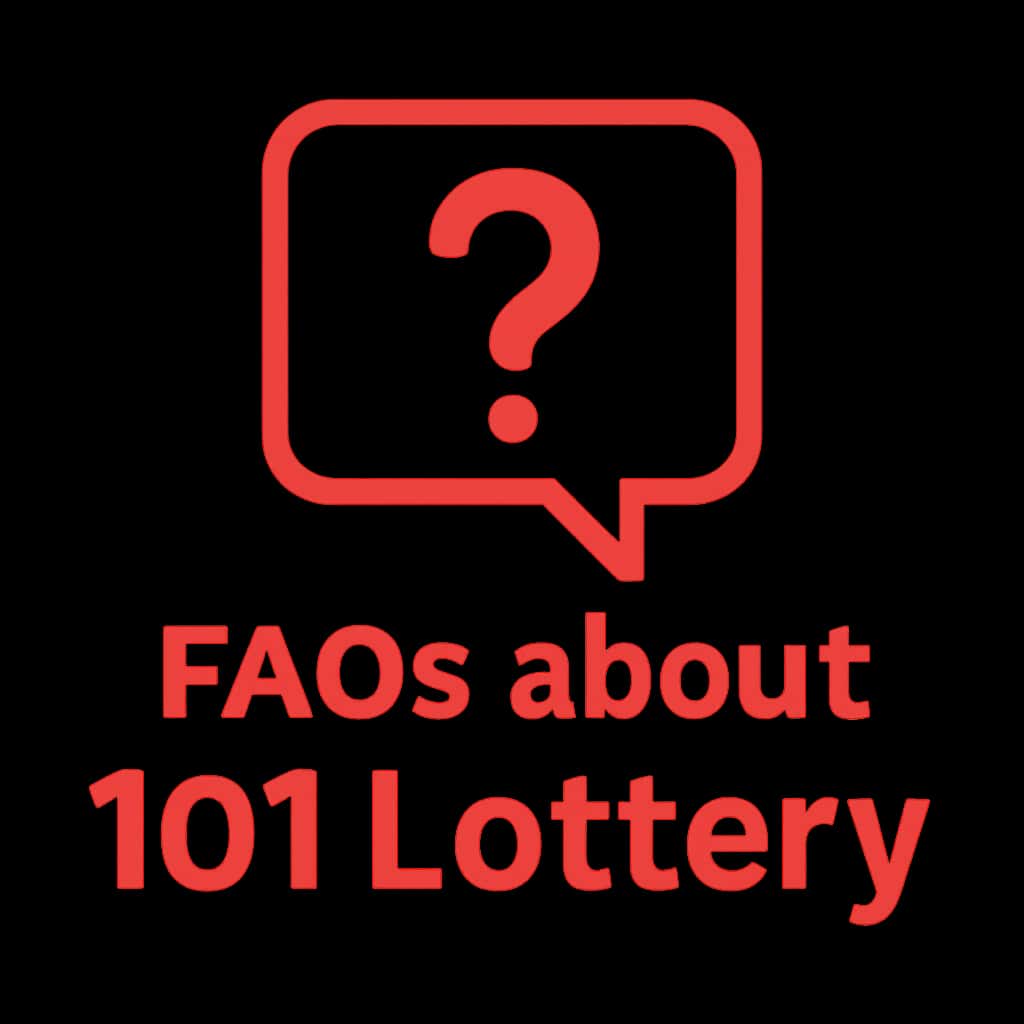 An icon symbolizing FAQs about the 101 Lottery.