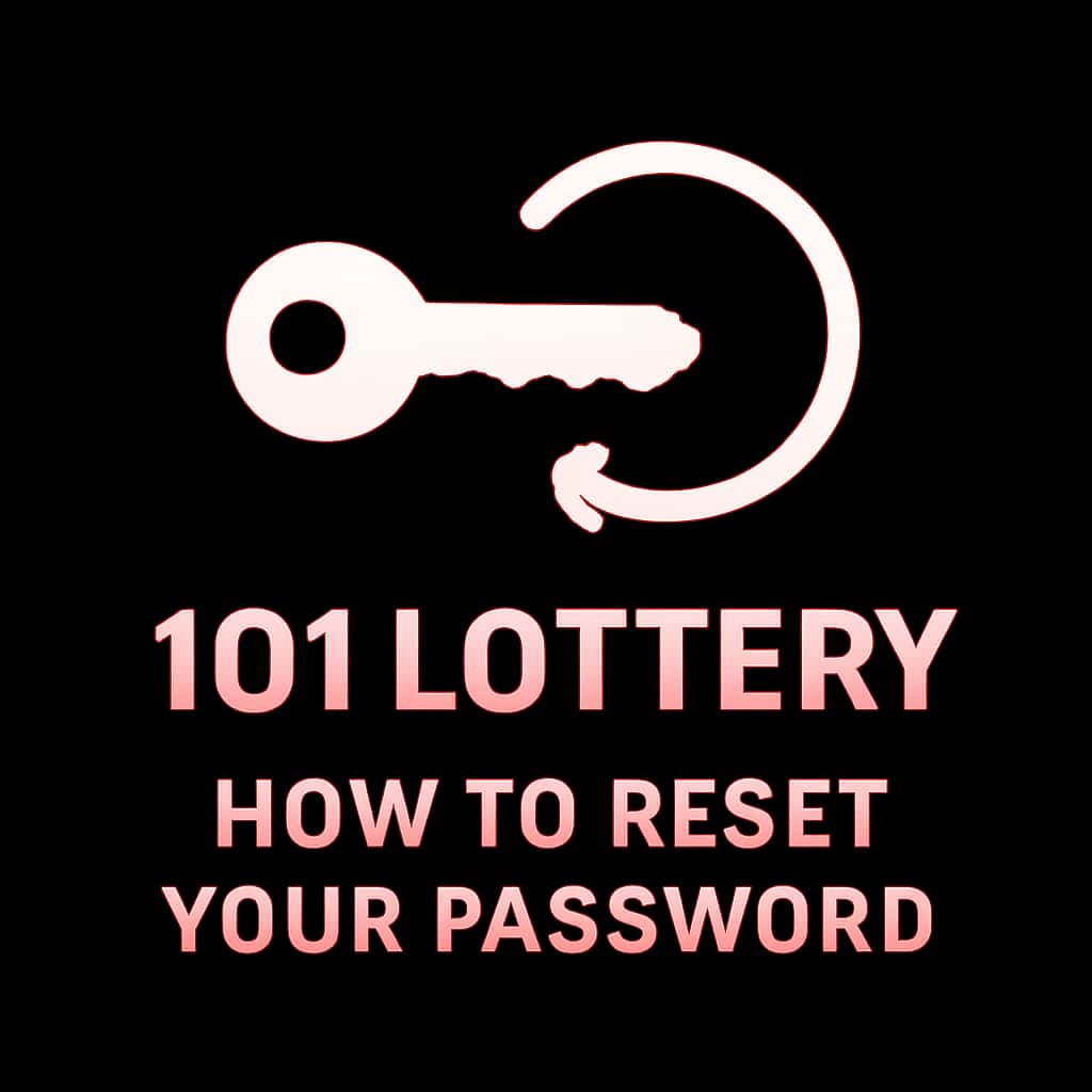 Icon depicting password reset for 101 Lottery.