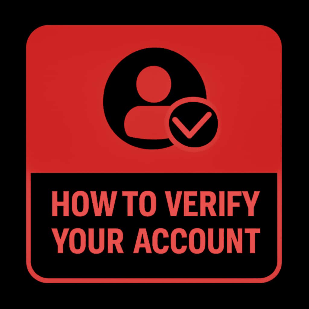 An icon symbolizing guidance on account verification for 101 Lottery.
