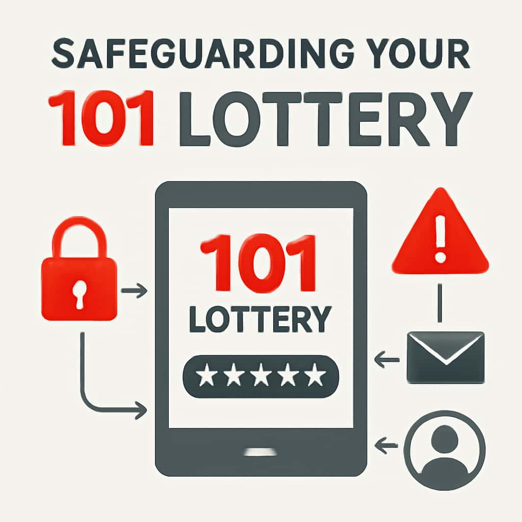 An educational diagram showcasing methods to safeguard your 101 Lottery account.