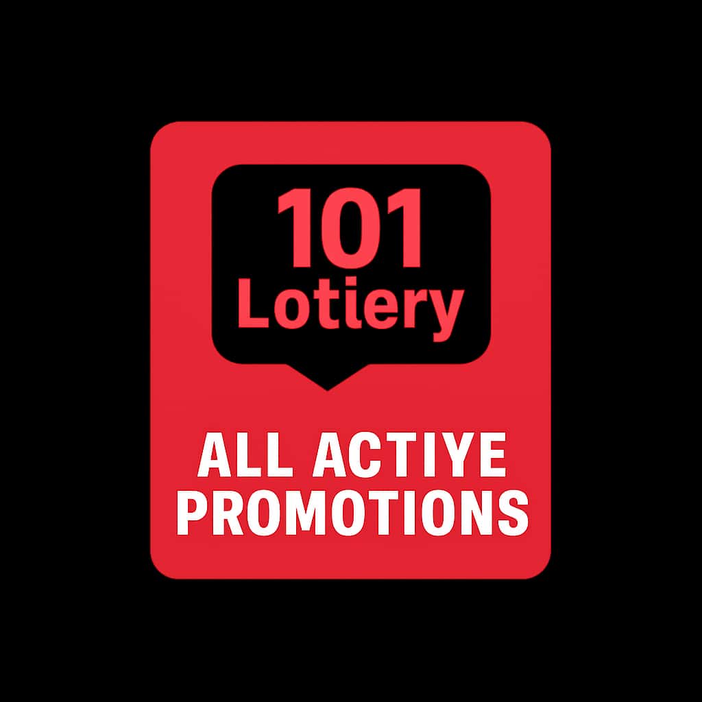 A simple and neutral icon representing 101 Lottery promotions.